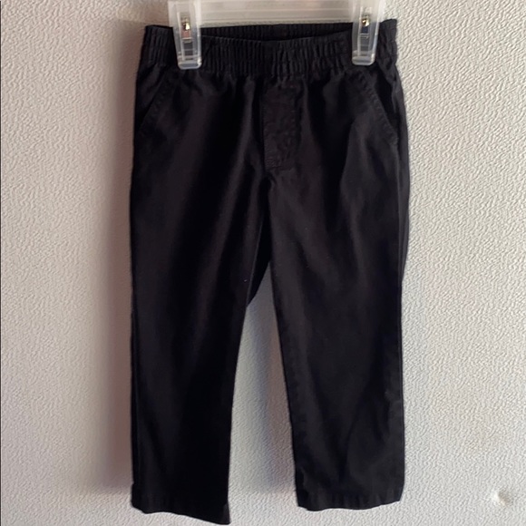 Toddler Black Slacks - Picture 1 of 2